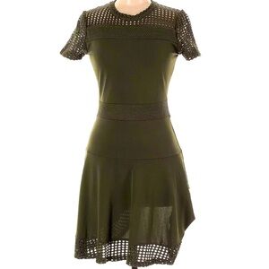 Michael Kors - Olive Green Mini Dress